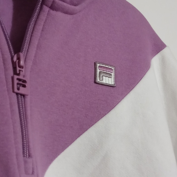 Fila Women's 1/4 Zip Pullover Sweater size L - Picture 6 of 7